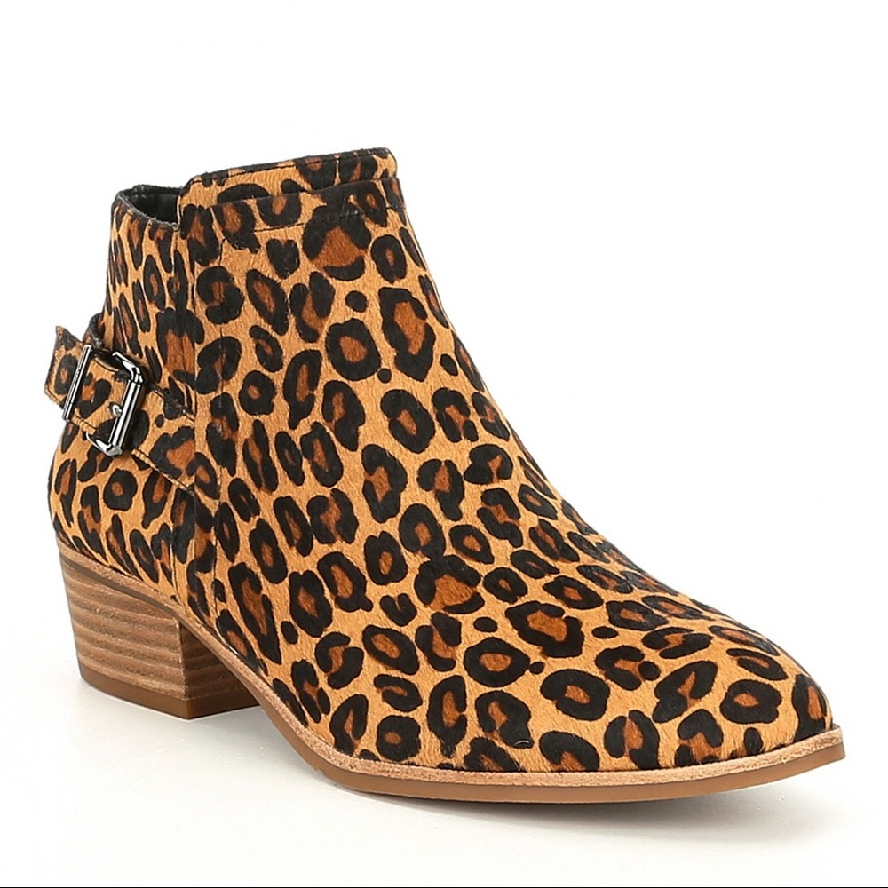 Leopard Print Chelsea Booties